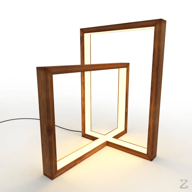Tischlampe 4 3D Modell .c4d .max .obj .3ds .fbx .stl .blend 