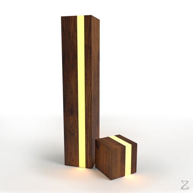 table lamp 5 3D Model .c4d .max .obj .3ds .fbx .stl .blend 