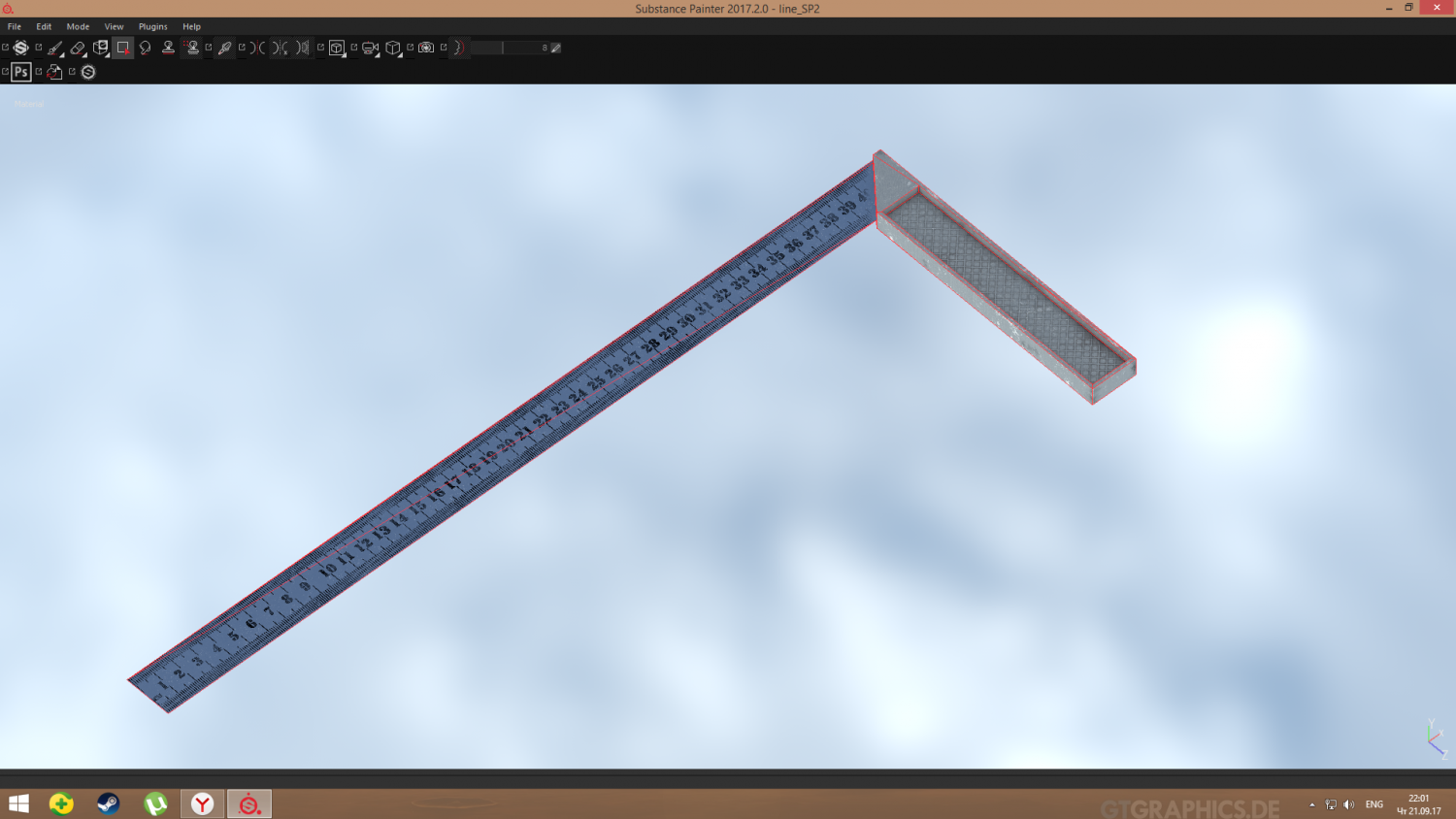 Architectural Scale Ruler 3D Model in Tools 3DExport