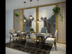 furniture layout 3D Model