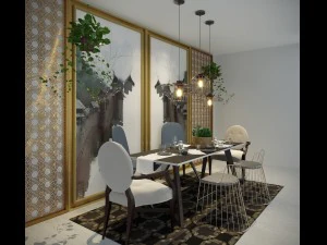 furniture layout 3D Model