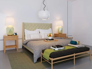 classic bed 3D Model