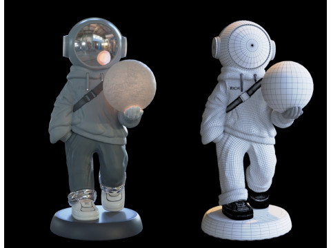 Astronaut Doll 3D 모델