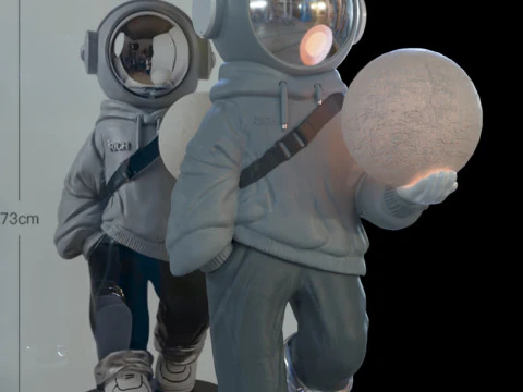 Astronaut Doll 3D Model