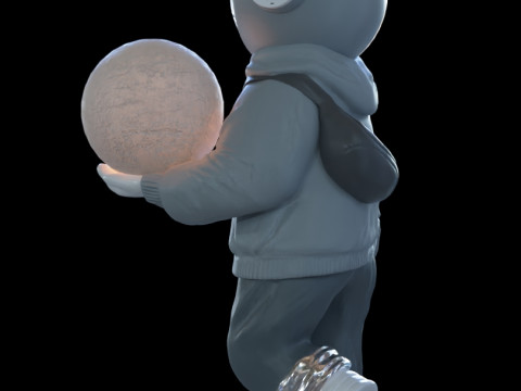 Astronaut Doll 3D 모델