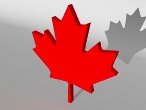 canadian maple leaf Model 3D