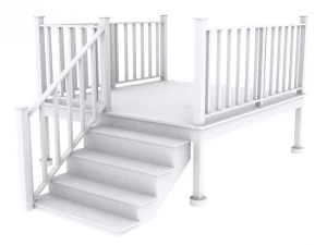 small deck for home 3D Model