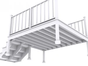 small deck for home 3D Model