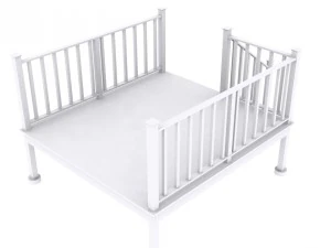 small deck for home 3D Model