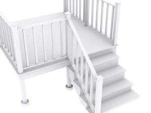 small deck for home 3D Model