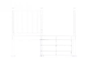 small deck for home 3D Model