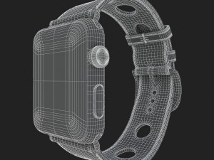 apple watch herms series 3 Model 3D