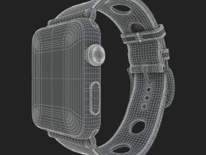 apple watch herms series 3 3D Model