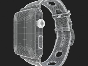 apple watch herms series 3 Model 3D
