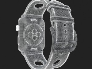 apple watch herms series 3 Model 3D