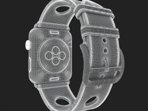apple watch herms series 3 3D Model