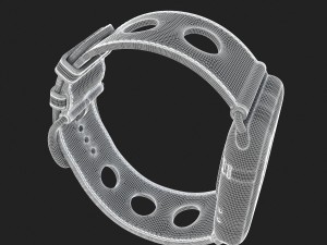 apple watch herms series 3 Model 3D