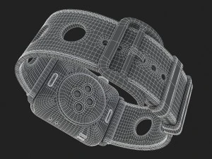 apple watch herms series 3 3D Model