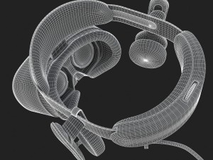 samsung odyssey windows mixed vr headset 3D Model