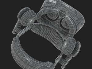 samsung odyssey windows mixed vr headset 3D Model