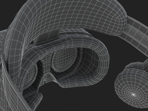 samsung odyssey windows mixed vr headset 3D Model