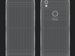 alcatel idol 5s usa 3D Модель