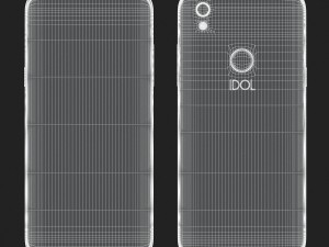 alcatel idol 5s usa 3D Модель