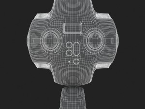 insta360 pro 360 degree camera 3D Модель