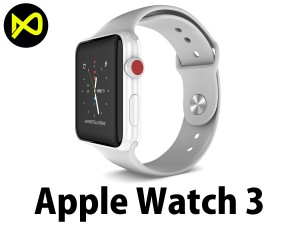 apple watch edition series 3 white 3D Model