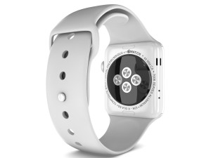 apple watch edition series 3 white 3D Модель