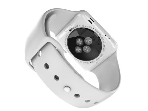 apple watch edition series 3 white 3D Модель