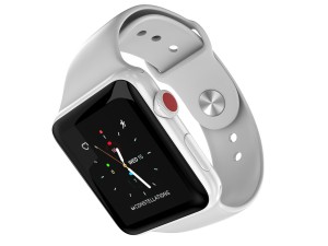 apple watch edition series 3 white 3D Модель