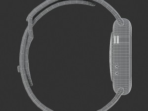 apple watch edition series 3 white 3D Модель