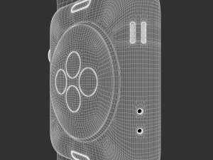 apple watch edition series 3 white 3D Модель