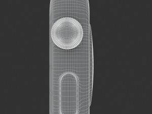 apple watch edition series 3 white 3D Модель