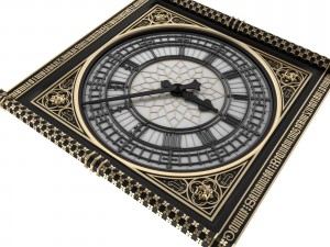 big classical clock luxury 3D Model