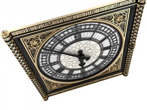 big classical clock luxury 3D Model