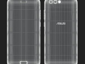 asus zenfone 4 black 3D Model