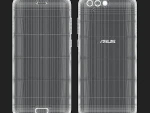 asus zenfone 4 black 3D Model