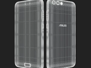 asus zenfone 4 black 3D Model