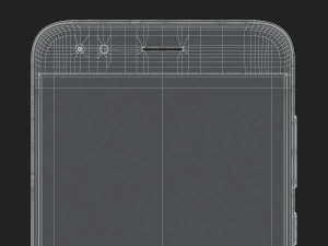 asus zenfone 4 black 3D Model