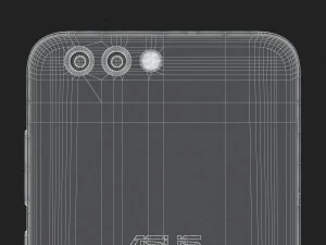 asus zenfone 4 black 3D Model