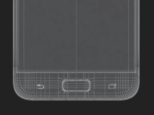 asus zenfone 4 black 3D Model