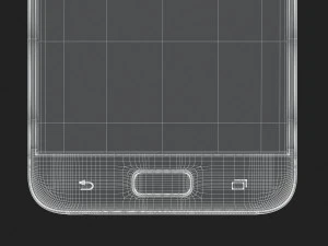 asus zenfone 4 black 3D Model
