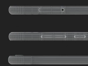 asus zenfone 4 black 3D Model