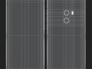 xiaomi mi mix 2 black 3D Model