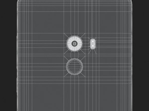 xiaomi mi mix 2 black 3D Model