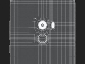 xiaomi mi mix 2 black 3D Model