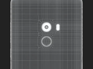 xiaomi mi mix 2 black 3D Model