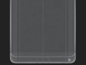 xiaomi mi mix 2 black 3D Model